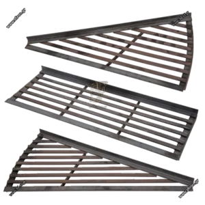 ΣΚΑΛΟΠΑΤΙΑ ΑΠΟ ΛΑΜΑΚΙ 14Χ5 ΜΑΥΡΑ ΚΑΙ ΓΑΛΒΑΝΙΖΕ